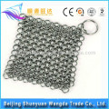 High quality Food grade stainless steel chain mail scrubber